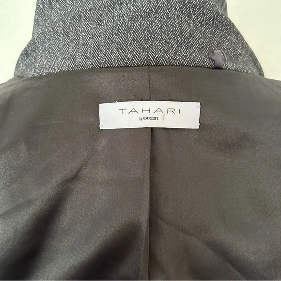 Tahari Women Tweed Blazer | Riding Jacket | English Countryside - Picture 4 of 11